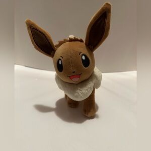 Pokemon Eevee Plush 8in Small Stuffed Animal Plush Toy